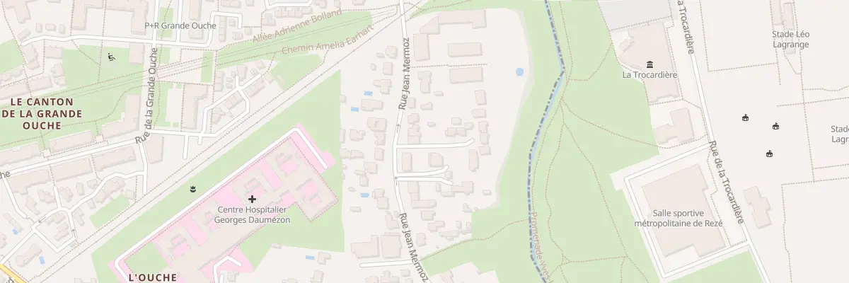 Plan du 75 Rue Jean Mermoz à Bouguenais