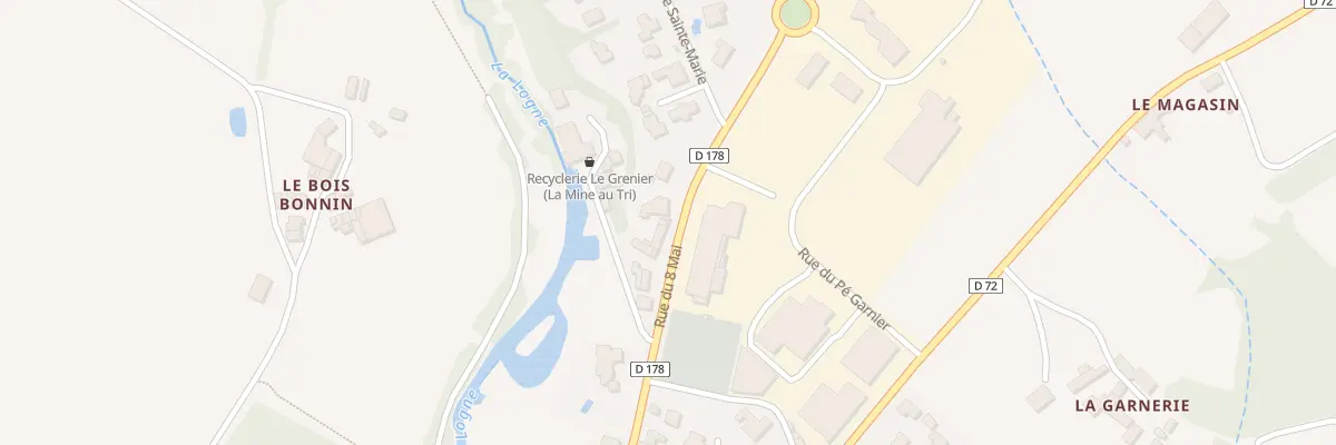 Plan du 25 Rue du Huit Mai à Corcoué-sur-Logne
