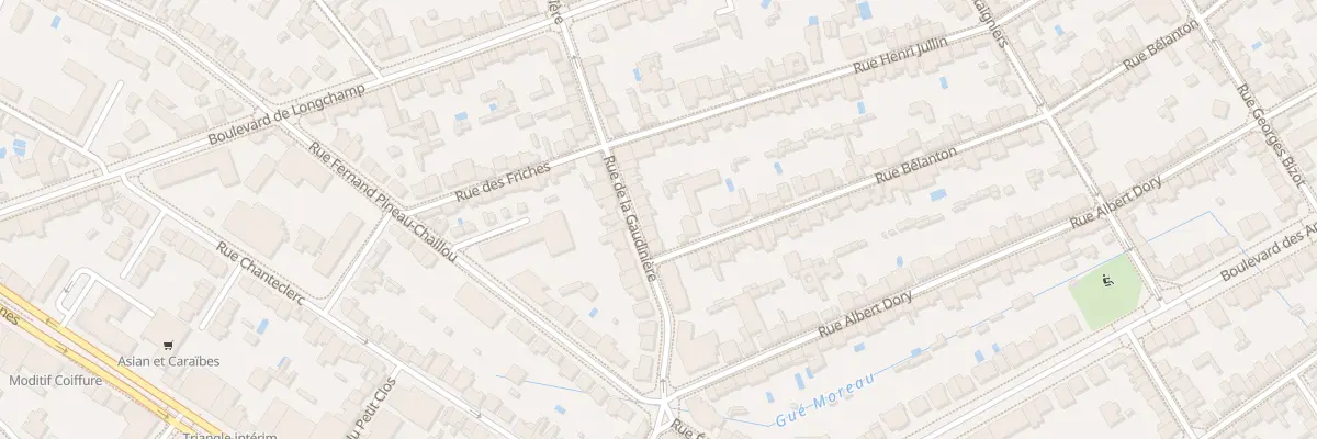 Plan du 34 Rue de la Gaudinière à Nantes