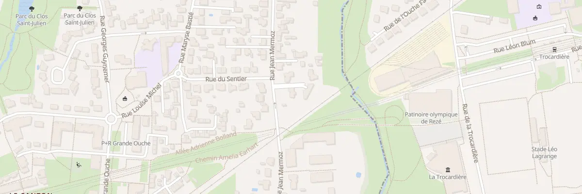 Plan du 57 Rue Jean Mermoz à Bouguenais