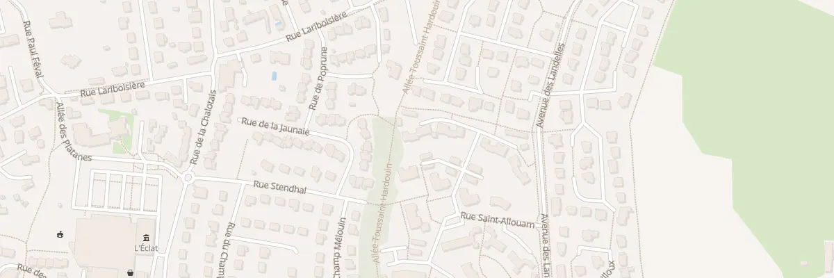Plan du 7 Rue Millig Ar Skanv Di Glenmor à Thorigné-Fouillard