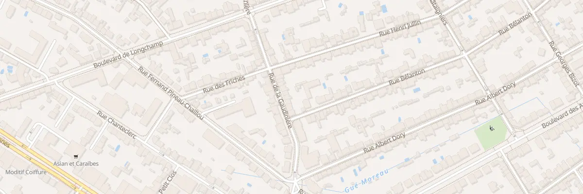 Plan du 34B Rue de la Gaudinière à Nantes