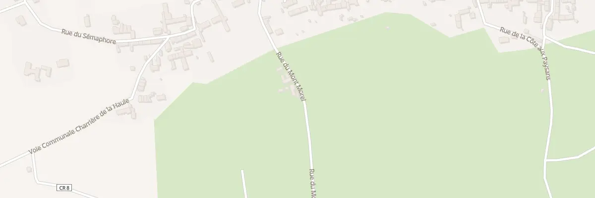 Plan du 8 Rue du Mont Morel à Agon-Coutainville