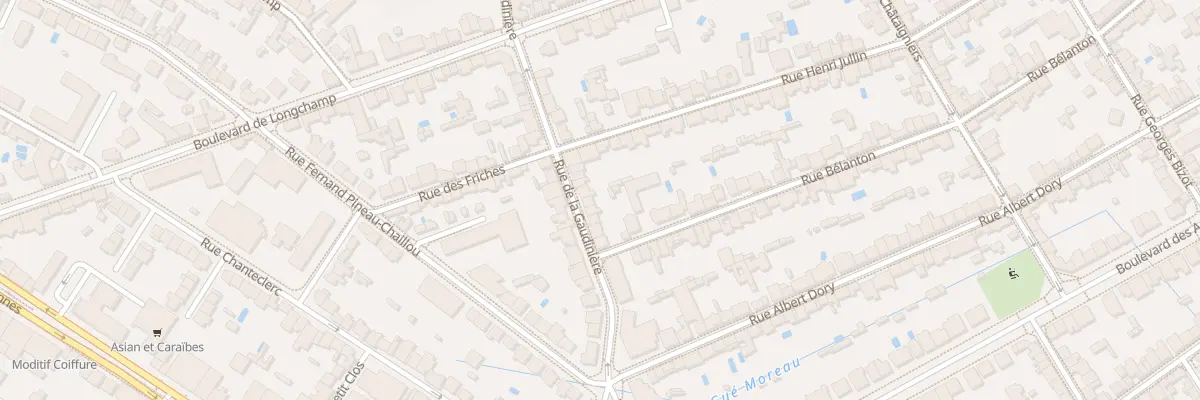 Plan du 36 Rue de la Gaudinière à Nantes