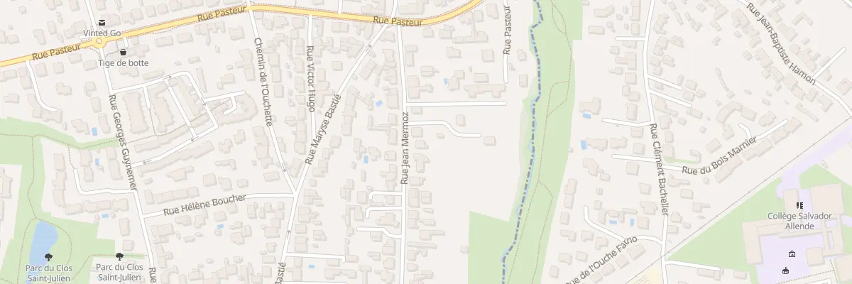 Plan du 15 Rue Jean Mermoz à Bouguenais