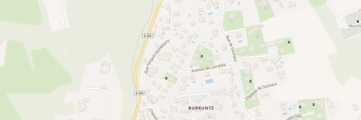 Plan du 19 Av de Larraldia à Bidart