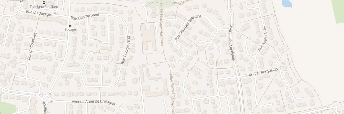 Plan du 26 Rue Georges Brassens à Thorigné-Fouillard