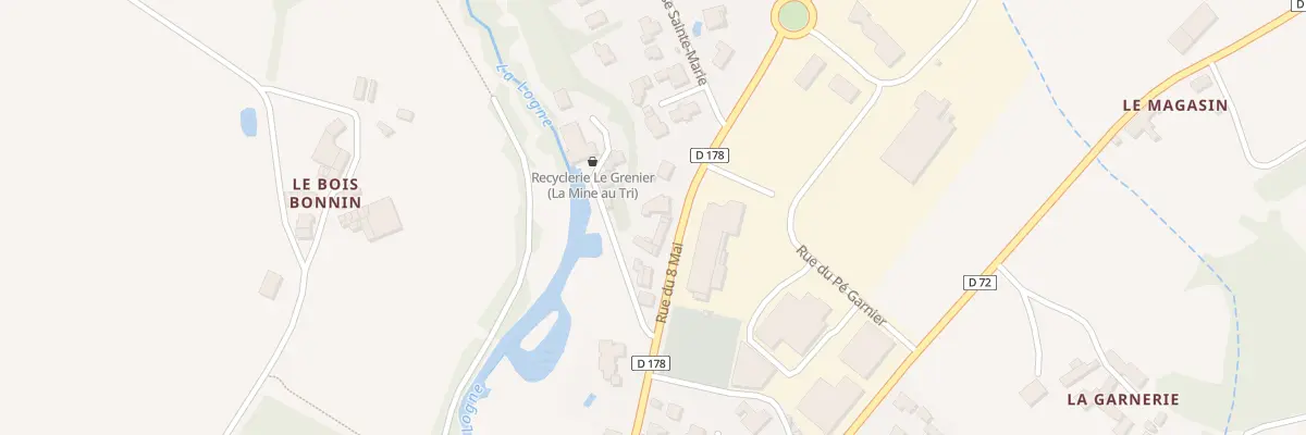 Plan du 23 Rue du Huit Mai à Corcoué-sur-Logne