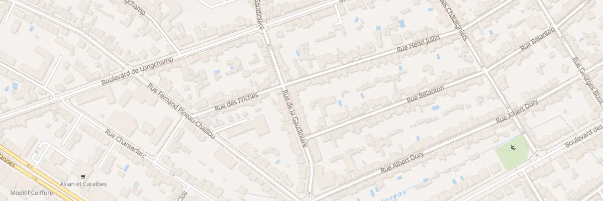 Plan du 40 Rue de la Gaudinière à Nantes