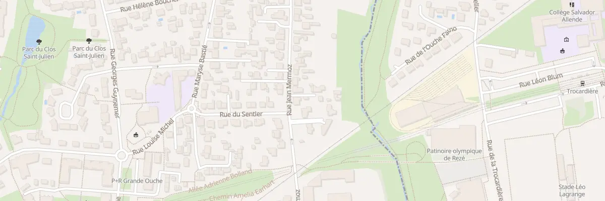 Plan du 49 Rue Jean Mermoz à Bouguenais
