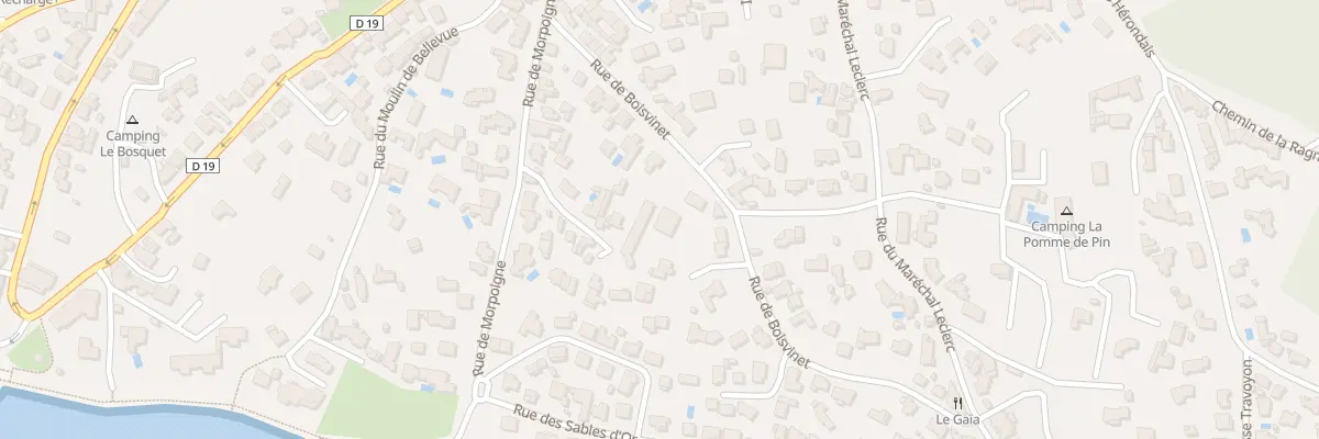 Plan du 16 Rue de boisvinet à Jard-sur-Mer