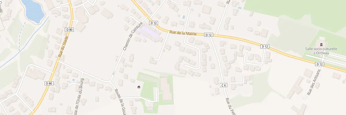 Plan du 30 Rue de la Mairie à Sainte-Flaive-des-Loups
