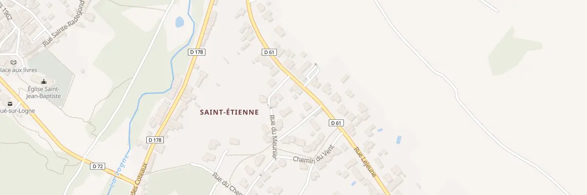 Plan du 22 Rue lejeune à Corcoué-sur-Logne