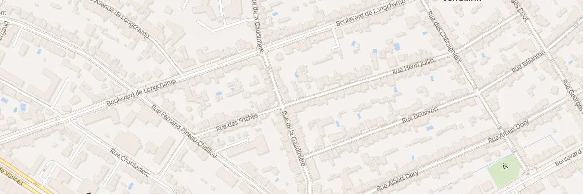 Plan du 68 Rue Henri Jullin à Nantes