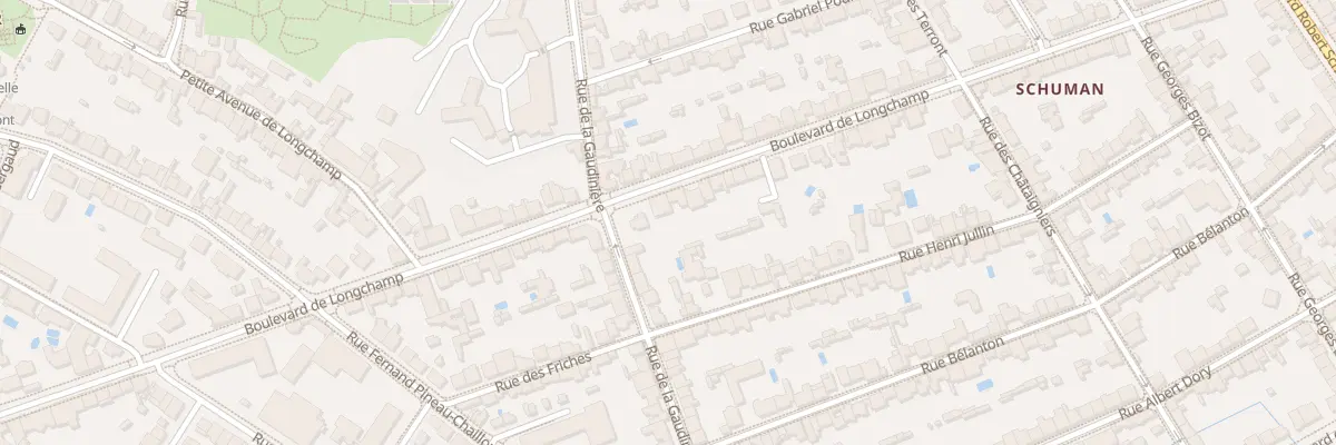Plan du 71 Bd de Longchamp à Nantes