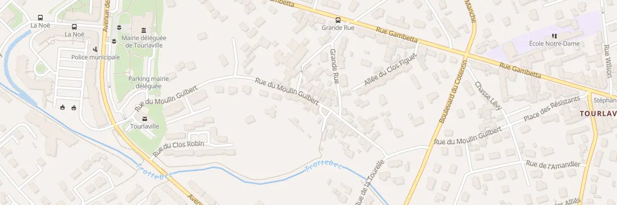 Plan du 314 Rue du Moulin Guibert à Cherbourg-en-Cotentin
