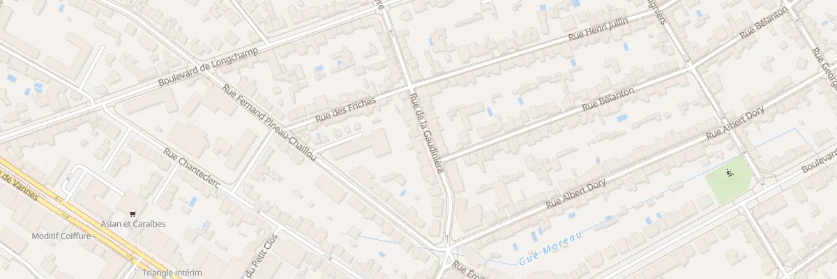 Plan du 39 Rue de la Gaudinière à Nantes