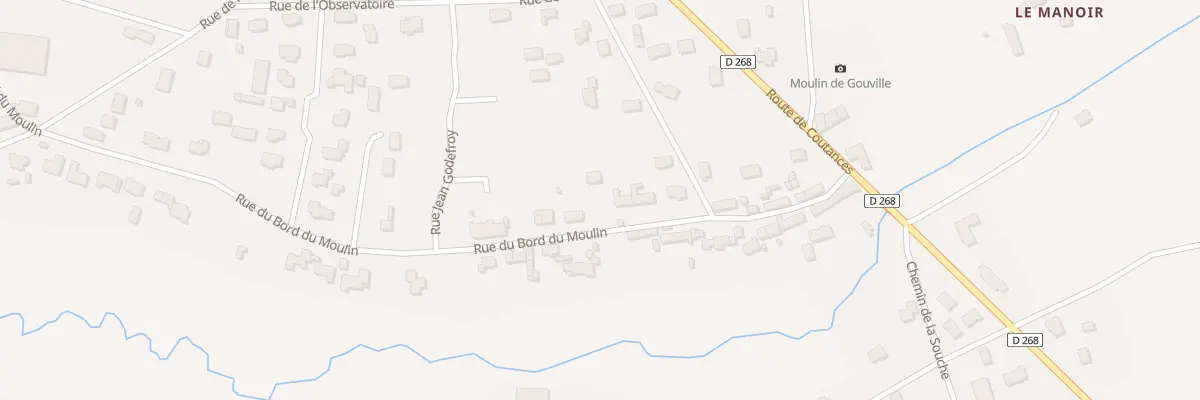 Plan du 58 Rue du Bord du Moulin à Gouville-sur-Mer