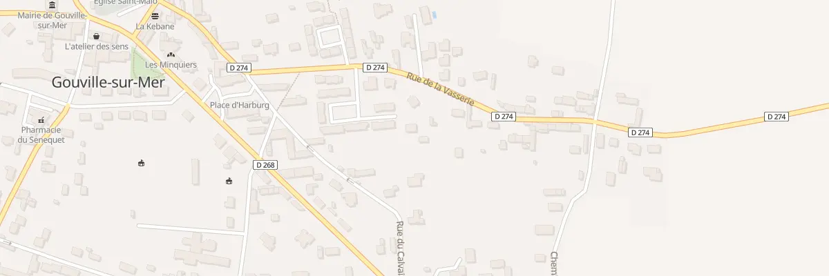 Plan du 20B Rue de la Vasserie à Gouville-sur-Mer