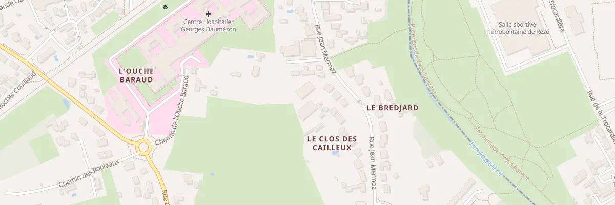 Plan du 88 Rue Jean Mermoz à Bouguenais