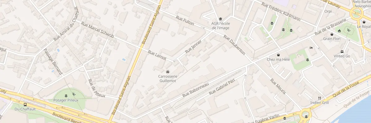 Plan du 13 Rue Jenner à Nantes