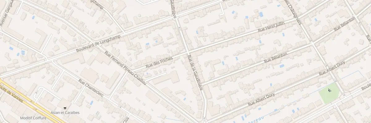 Plan du 47 Rue de la Gaudinière à Nantes