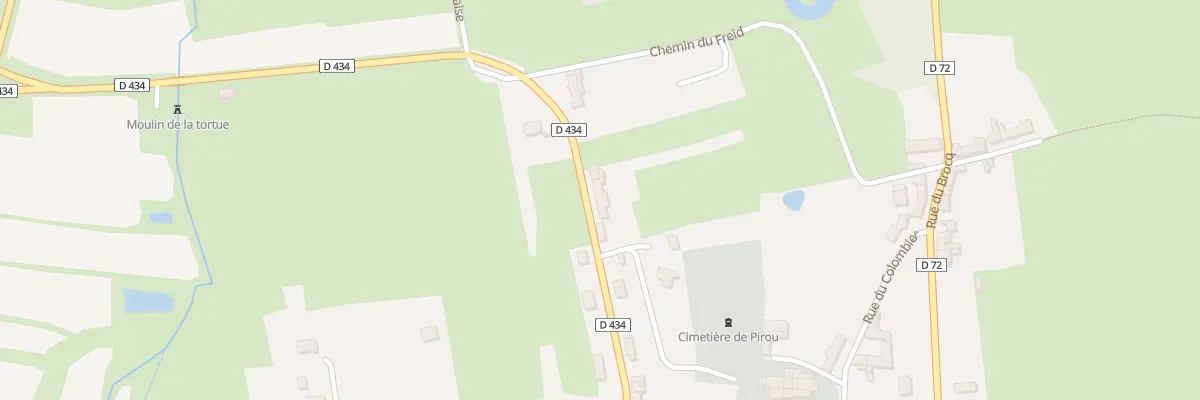 Plan du 16 Rue de la Vallée à Pirou