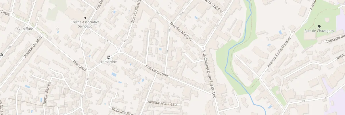 Plan du 10B Rue des Roses à Nantes