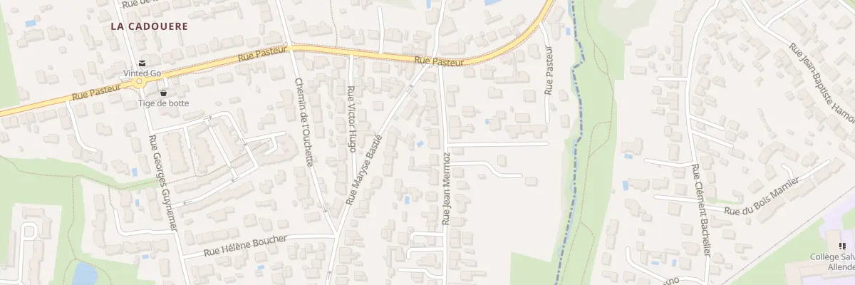 Plan du 10 Rue Jean Mermoz à Bouguenais
