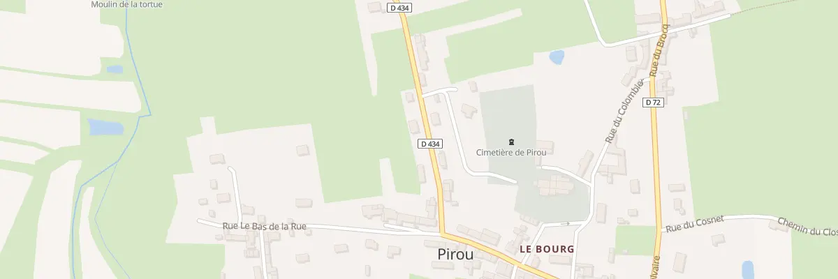 Plan du 7 Rue de la Vallée à Pirou