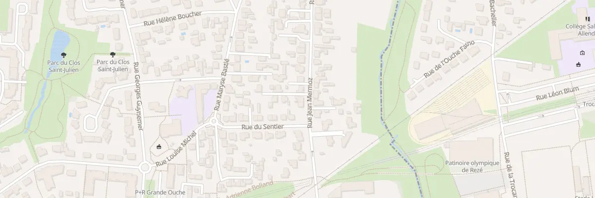 Plan du 44 Rue Jean Mermoz à Bouguenais