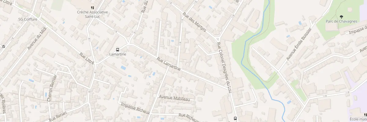 Plan du 4 Rue des Roses à Nantes