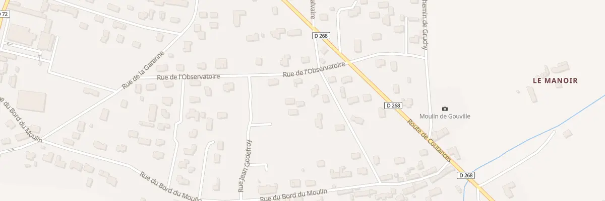Plan du 7 Rue de l’Observatoire à Gouville-sur-Mer