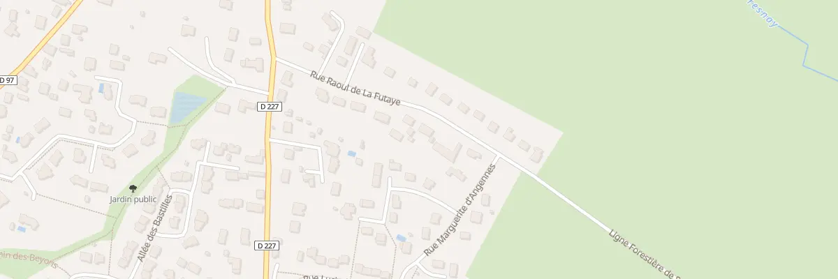 Plan du 14 Rue Raoul de La Futaye à Saint-Sulpice-la-Forêt