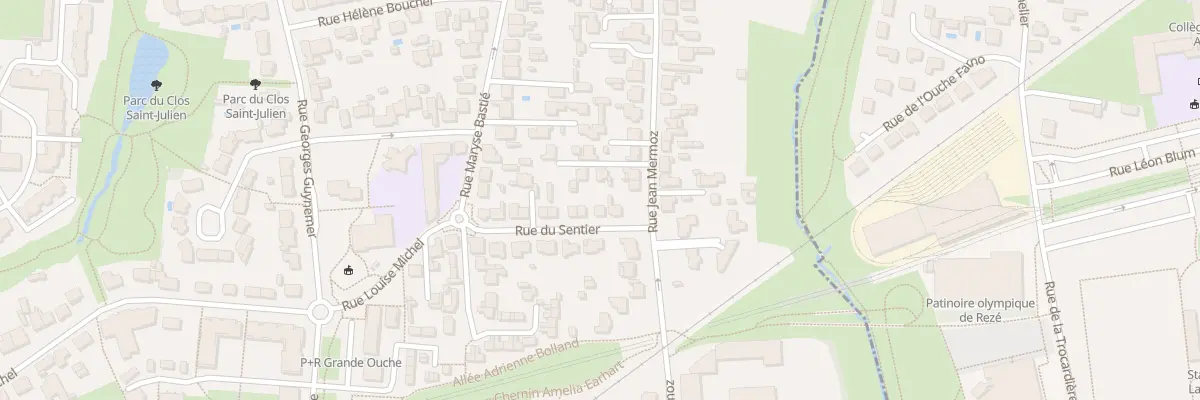 Plan du 15 Rue du Sentier à Bouguenais
