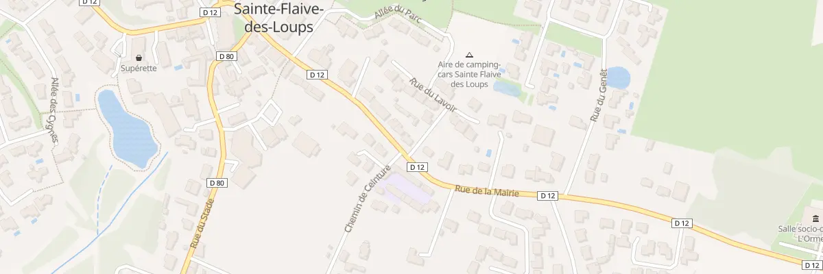 Plan du 31 Rue de la Mairie à Sainte-Flaive-des-Loups