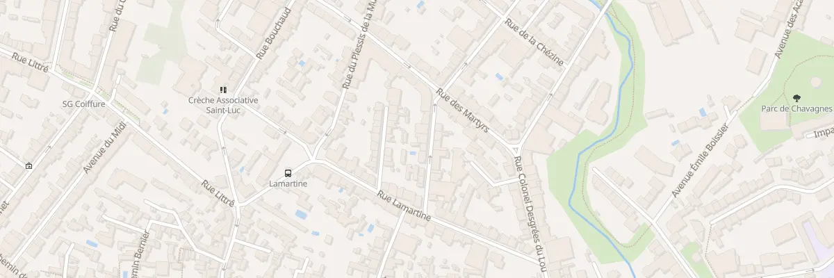 Plan du 5 Rue des Roses à Nantes