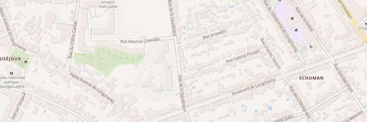 Plan du 80 Rue de la Gaudinière à Nantes