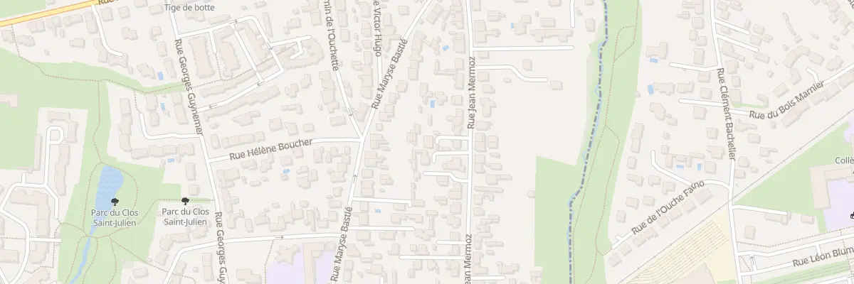 Plan du 24 Rue Jean Mermoz à Bouguenais