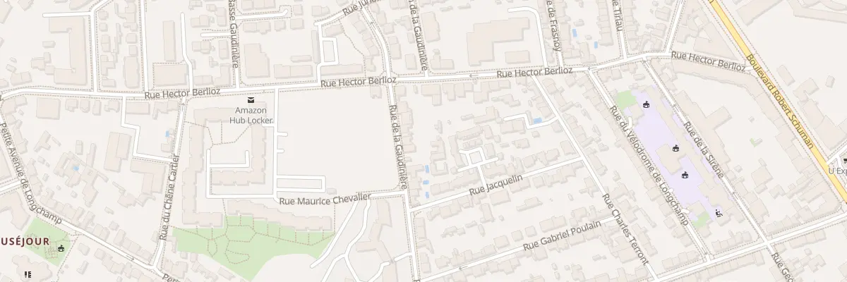 Plan du 100 Rue de la Gaudinière à Nantes