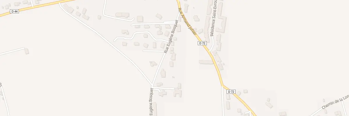 Plan du 16 Rue Eugène Bosquet à Agon-Coutainville