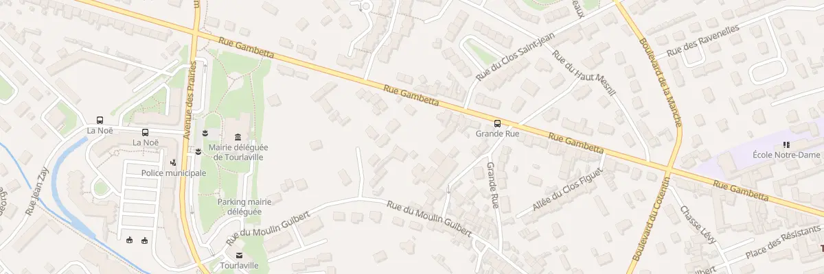 Plan du 116 Rue Gambetta - Tourlaville à Cherbourg-en-Cotentin