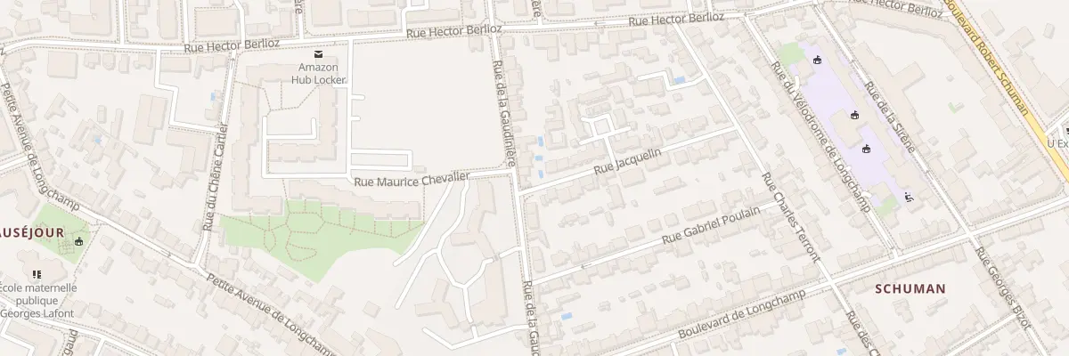 Plan du 88 Rue de la Gaudinière à Nantes