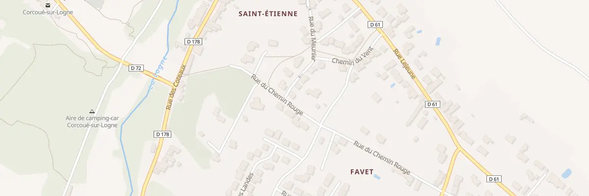 Plan du 21 Rue du meunier à Corcoué-sur-Logne