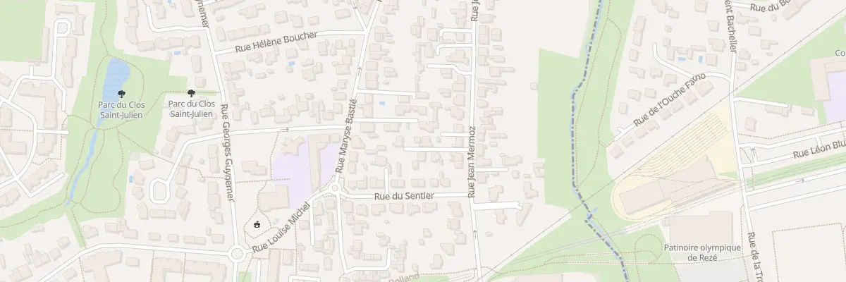 Plan du 42B Rue Jean Mermoz à Bouguenais