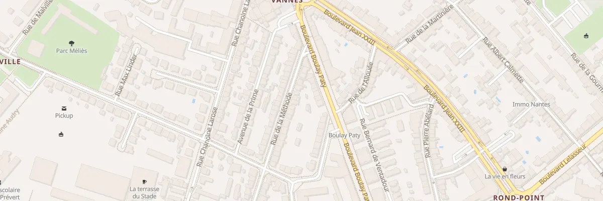 Plan du 58 Rue de la Méthode à Nantes