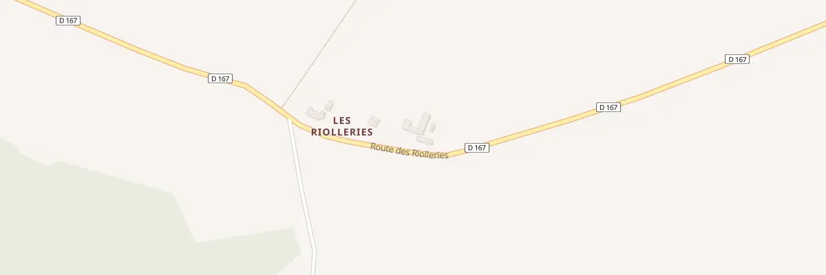 Plan du 185 Rte des Riolleries à Rocheville