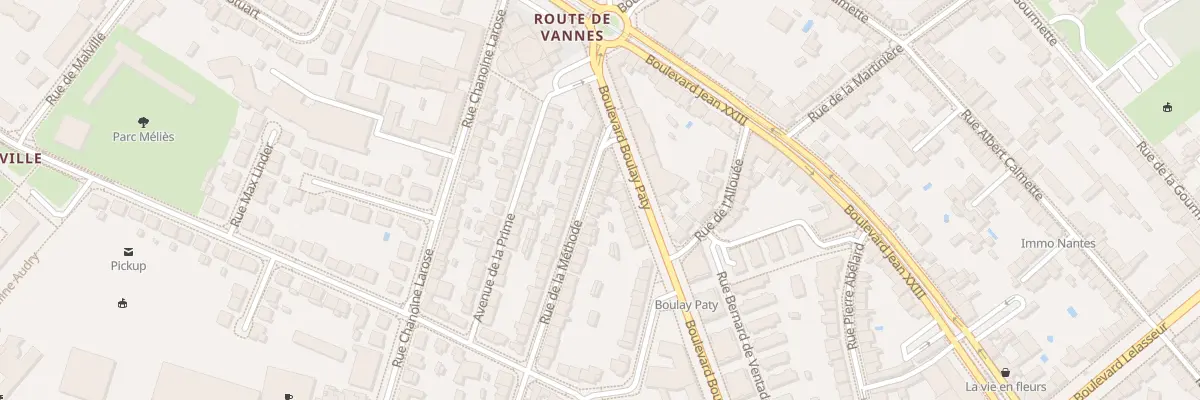 Plan du 62 Rue de la Méthode à Nantes