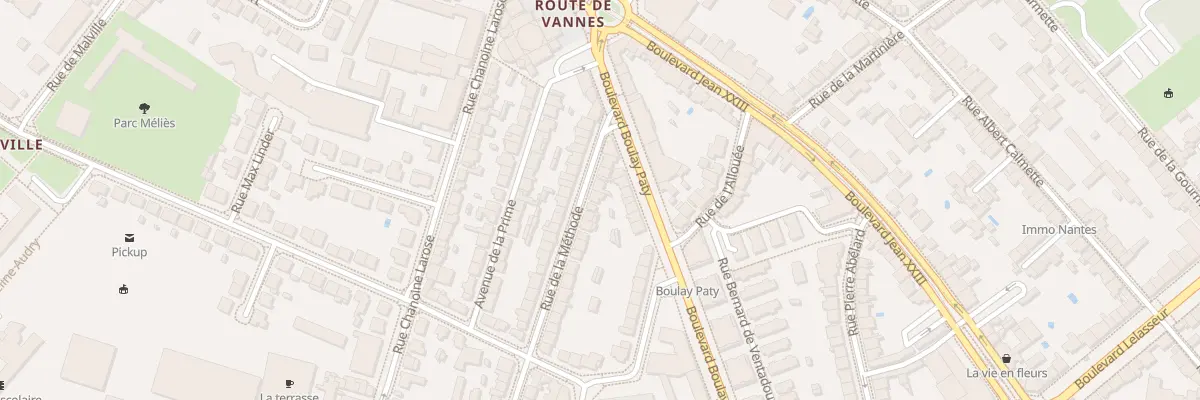 Plan du 60 Rue de la Méthode à Nantes