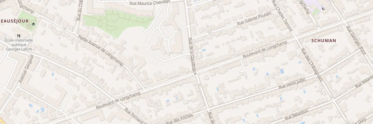 Plan du 67 Rue de la Gaudinière à Nantes